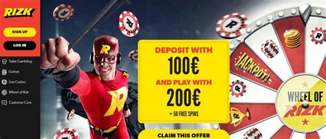Rizk Casino Welcome Bonus .